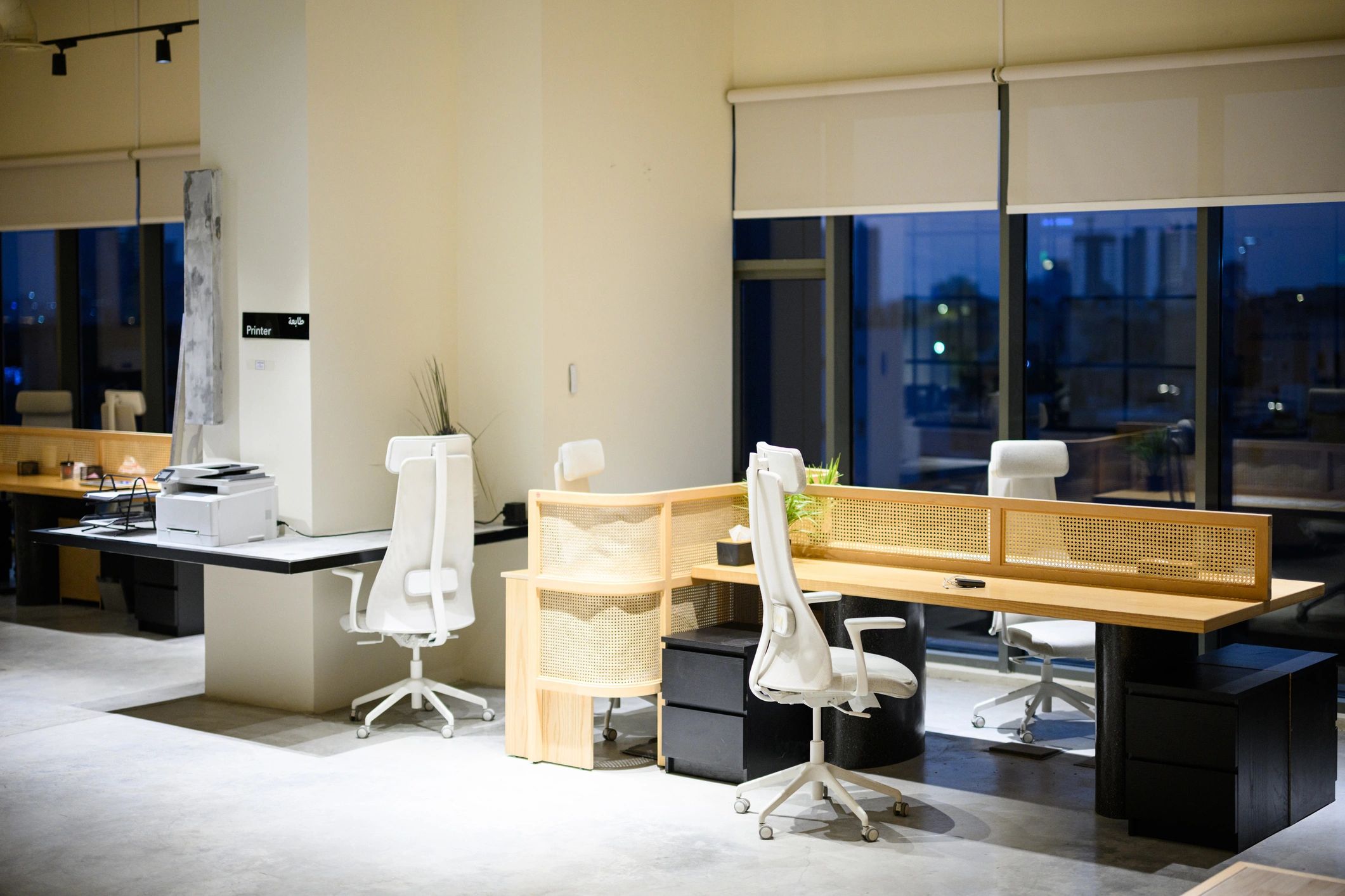 Quiet shared workspace representing careful directory stewardship